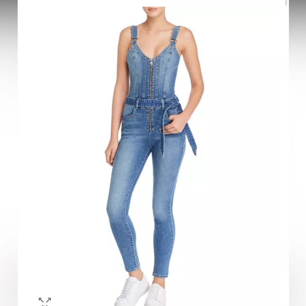 Women's Blue Denim Jumpsuit